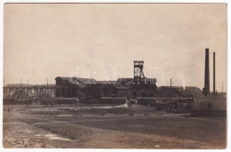 * T4 1918 Rutschenkovo, Rutschenkowo; Szénbánya / Coal Mine. Photo (cut) - Zonder Classificatie