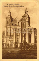 * T2/T3 1916 Volodymyr-Volynskyi, Wladimir Wolynsky; Polnische Kirche / Lengyel Templom / Polish Church. Verlag Löw & St - Sin Clasificación