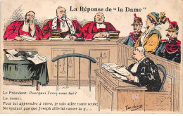 Métiers - N°86855 - Justice - Farcham - La Réponse De La Dame - Autres & Non Classés