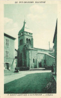 63 , ST GERVAIS D’AUVERGNE , L’église  , * 524 68 - Saint Gervais D'Auvergne