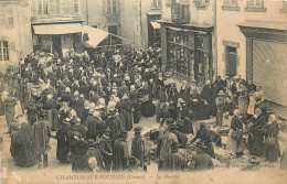 23 , CHAMBON SUR VOUEIZE , Le Marché , * 524 22 - Chatelus Malvaleix