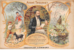 Publicité - N°86548 - Chocolat Lombart - André Theuriet, Fleur De Nice, La Bergeronnette - Publicité