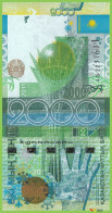 Voyo KAZAKHSTAN 2000 Tenge 2011 P36 B136a АБ(AB) UNC Commemorative 7th Asian Winter Games In Astana - Kazakhstan