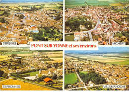 89 - SAN62328 - PONT SUR YONNE - Vue D'ensemble - Combier - CPSM 10x15 Cm - Pont Sur Yonne