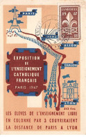 Scoutisme - N°87945 - Exposition De L'Enseignement Catholique Français Paris 1947 - Padvinderij