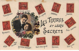 Représentations Timbres - N°87837 - Les Timbres Et Leurs Secrets - Couple - Francobolli (rappresentazioni)