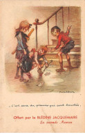Illustrateur - N°87788 - F. Poulbot - C'est Ceux Du Premier Qui Sont Bouchés - Offert Par Blédine Jacquemaire - Poulbot, F.