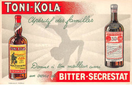 Publicité - N°86564 - Toni-Kola Apéritif Des Familles - Donne à Ton Meilleur Ami Un Verre De Bitter-Secrestat - Advertising