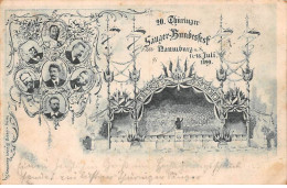 ALLEMAGNE - SAN64368 - Thuringer - Sauger Bundesfesf - Naumburg - 15 18 Juli 1899 - Otros & Sin Clasificación