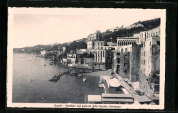 Cartolina Napoli, Posillipo Dal Palazzo Della Regina Giovanna  - Napoli