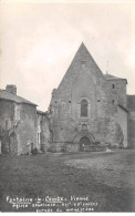 86 - N°88098 - FONTAINE LE COMTE - Eglise Abbaliale - Entrée Du Monastère - Carte Photo - Autres & Non Classés