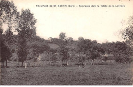 27 - NEUFLES SAINT MARTIN - SAN63995 - Pâturage Dans La Vallée De La Levrière - Autres & Non Classés