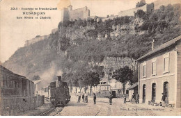 25 - BESANCON - SAN63979 - Gare Rivotte Et Citadelle - Train - Besancon