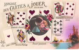 Jeux - N°87963 - Langage Des Cartes à Jouer - Sincérité D'Amour, Dix De Coeur - Couple - Spielkarten