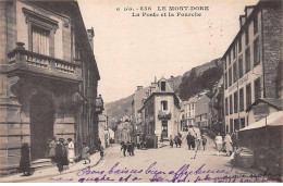 63 - LE MONT DORE - SAN67084 - La Poste Et La Fourche - Le Mont Dore