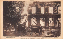 59 - LILLE - SAN66860 - Incendie De La Mairie - 21 Avril 1916 - Lille