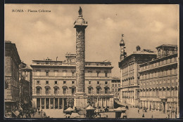 Cartolina Roma, Piazza Colonna  - Autres & Non Classés