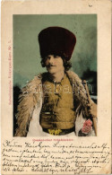 T2/T3 1902 Romänischer Schafzüchter. Siebenbürgische Volkstypen-Karte Nr. 5. / Román Népviselet / Romanian Folklore (EK) - Zonder Classificatie