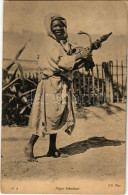 ** T2/T3 Négro Mendiant / African Folklore, Beggar (EK) - Unclassified