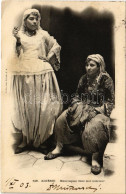 T2/T3 1903 Algérie, Mauresques Dans Leur Intérieur / Algerian Folklore (EK) - Non Classés