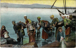 * T2/T3 Groupe Des Sarkas Au Bord Du Nil / Egyiptomiak / Egyptian Folklore (small Tear) - Ohne Zuordnung