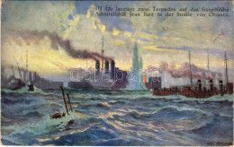 T2/T3 1915 U 12 Lanciert Zwei Torpedos Auf Das Französische Admiralschiff Jean Bart In Der Strasse Von Otranto. Offiziel - Zonder Classificatie