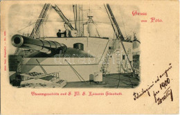 T2 1899 (Vorläufer) SMS Kaiserin Elisabeth Az Osztrák-Magyar Haditengerészet Ferenc József-osztályú Védett Cirkáló Toron - Sin Clasificación