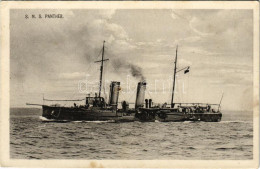 T2/T3 1915 SMS Panther Az Osztrák-Magyar Haditengerészet Panther-osztályú Torpedócirkálója / K.u.K. Kriegsmarine Torpedo - Ohne Zuordnung