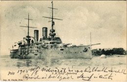 T2/T3 1905 SMS Babenberg Az Osztrák-Magyar Haditengerészet Habsburg-osztályú Pre-dreadnought Csatahajója / K.u.K. Kriegs - Unclassified
