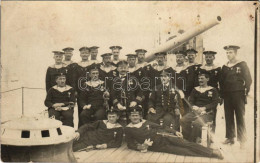 T3 1916 K.u.K. Kriegsmarine SMS Chamäleon Minenleger, Matrosen / Osztrák-magyar Matrózok és Kapitányok Az SMS Chamäleon  - Unclassified