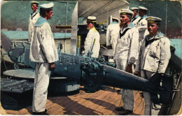 * T3/T4 Osztrák-magyar Matrózok Torpedó Gyakorlat Közben / K.u.K. Kriegsmarine Torpedolancierübungen / WWI Austro-Hungar - Zonder Classificatie