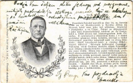 * T4 1898 (Vorläufer) Frantisek Palacky Cseh Történetíró, Politikus, író, A Cseh Tudományos élet és Közélet Egyik Szerve - Zonder Classificatie