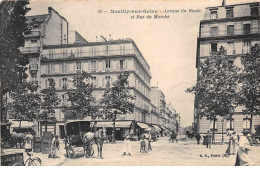 92 - NEUILLY - SAN67677 - Avenue Du Roule Et Rue Du Marché - Neuilly Sur Seine