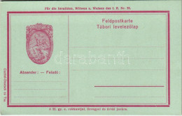 ** T1 A 23. Gyalogezred Rokkantjai, özvegyei és árvái Javára Tábori Posta Segélylap / WWI Feldpostkarte Für Die Invalide - Non Classificati