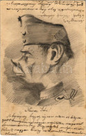 T2/T3 1913 Kézzel Rajzolt Osztrák-magyar Katona / Hand-drawn K.u.k. Military Art, Soldier (fl) - Non Classificati