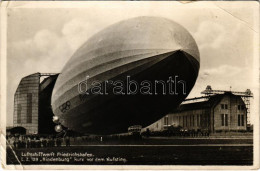 * T3 1936 Luftschiffwerft Friedrichshafen, LZ 129 Hindenburg Kurz Vor Dem Aufstieg (EB) - Non Classificati