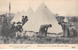 SANTE - SAN65006 - Dames Ambulancières Anglaises Installant Leur Tente - Santé