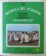 OH) 1983 ECUADOR, SAN MATEO, 1983 ESMERALDAS - EMERALDS, LA MARIMBA . FOLKLORE - CULTURE, TRADITIONAL COSTUMES, XF - Equateur