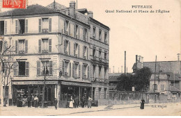 92 - PUTEAUX - SAN67645 - Quai National Et Place De L'Eglise - Puteaux