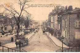 85 - FONTENAY LE COMTE - SAN67559 - Perspective Des Rue Turgot Et De La République - Fontenay Le Comte