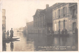 92 - NEUILLY - SAN67679 - Crue De La Seine - 30 Janvier 1910 - Carte Photo - Neuilly Sur Seine