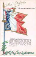 Militaire - N°88990 - Mon Etendard - Honneur Et Patrie - 26ème Régiment D'Artillerie - Carte Pliée Vendue En L'état - Patriotic