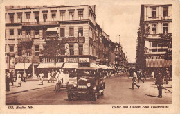 Allemagne - N°89289 - BERLIN NW. - Unter Den Linden Ecke Friedrichstr  - Commerces - Friedrichshain