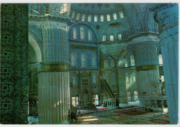 ISTAMBUL   INTERIOR  OF THE  BLUE  MOSQUE   (NUOVA) - Turkey