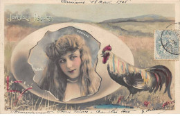 Artiste - N°90335 - Robinne - Joyeuses Pâques - Coq - Reutlinger - Artisti