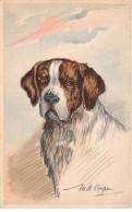 Animaux - N°90257 - Chien - M.B. Copper - Tête De Chien Triste - Dogs