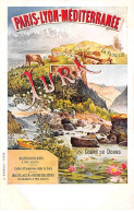 Publicité - N°90019 - Chemins De Fer P.L.M. - Jura - La Faucille, Cours Du Doubs - Reclame