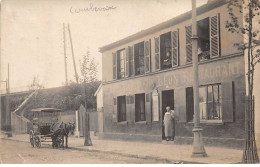 92 - N°90605 - COURBEVOIE - Restaurant Maison Léon - Carte Photo - Courbevoie