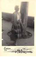 74 - N°90473 - EVIAN-LES-BAINS -  Une Femme, 1959 - Carte Photo - Evian-les-Bains