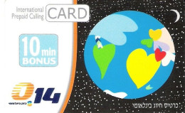 Israel: Prepaid Bezeq - Globe 12/09 - Israel